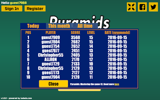 Pyramids - Tripeaks Solitaire screenshot 1