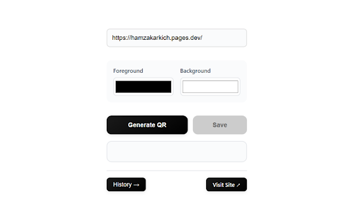 QR Code Generator screenshot 1