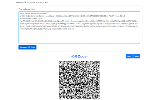 QR Code Generator screenshot 1