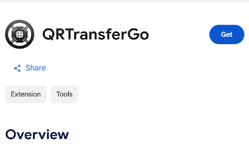 QRTransferGo screenshot 1
