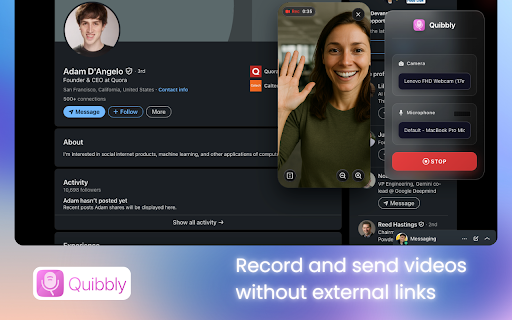 Quibbly screenshot 1