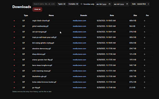 Quick GIF Downloader screenshot 1