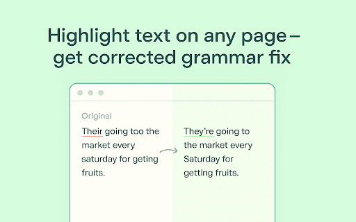 Quick Grammar Fixer screenshot 1