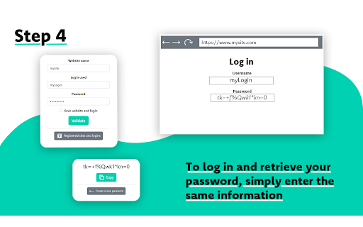 Quick my password screenshot 1