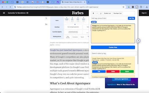 Quick Notes screenshot 1