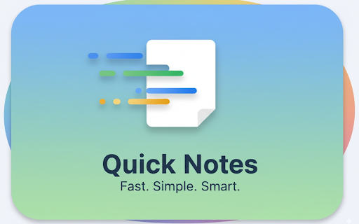 Quick Notes Anytime screenshot 1