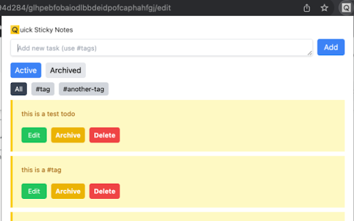 Quick Sticky Notes and Todo List screenshot 1