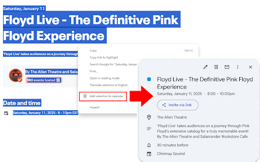 QuickCal screenshot 1