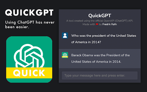 QuickGPT screenshot 1