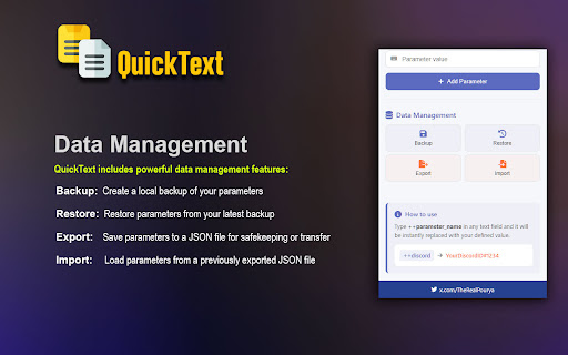 QuickText screenshot 1