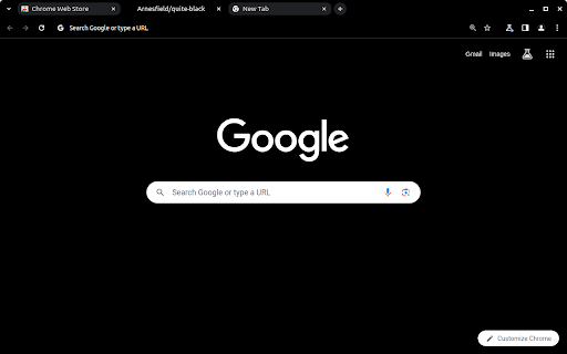 Quite Black screenshot 1