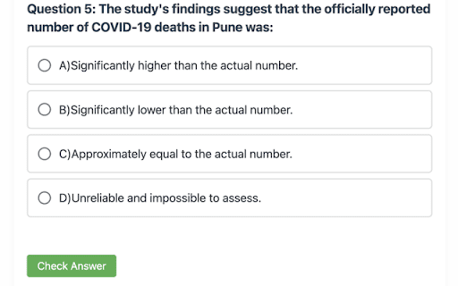 Quiz Me Extension screenshot 1