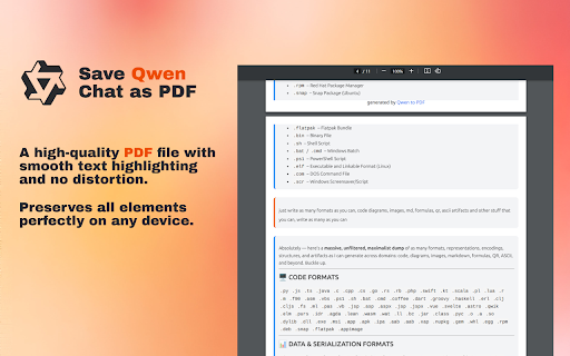 Qwen to PDF screenshot 1