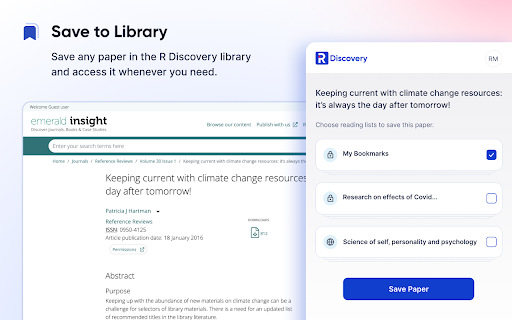 R Discovery: Academic Research screenshot 1