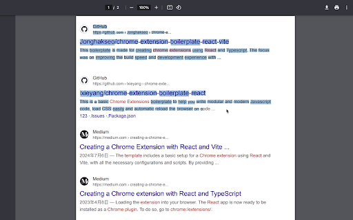 Rabbit HTML2PDF Converter screenshot 1