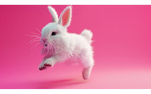 Rabbit-So-Cute-Wallpaper-4K screenshot 1