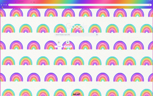 Rainbow Pattern-Heart Full of Happy Designs screenshot 1