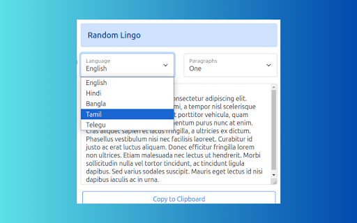 Random Lingo screenshot 1