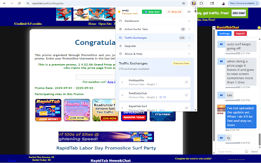 RapidTabSurf screenshot 1