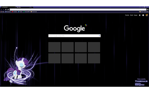 Rarity Theme screenshot 1