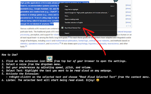 Read Aloud V2 screenshot 1