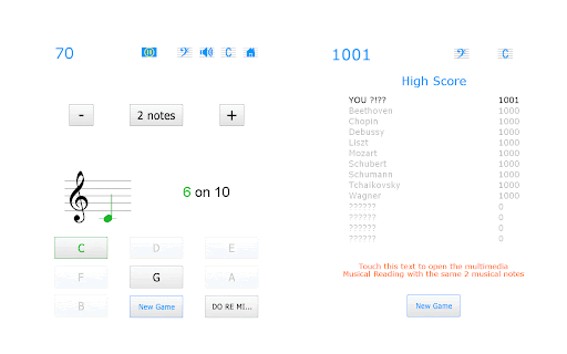 Read Music Notes HN screenshot 1