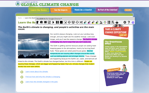 Read&Write for Google Chrome™ screenshot 1