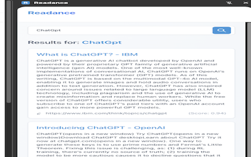 Readance screenshot 1