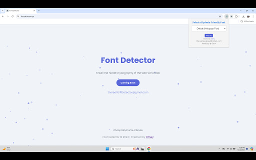 readEasy - Enable Dyslexia-Friendly Fonts screenshot 1