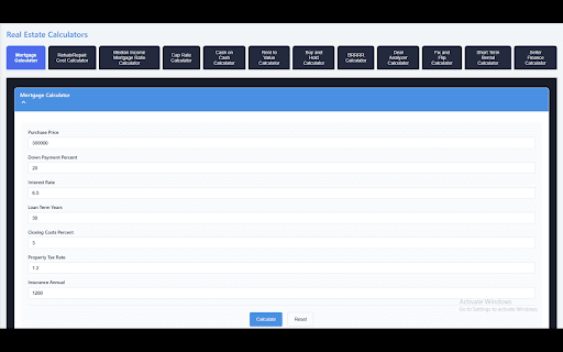 Real Estate Deal Analyzer screenshot 1