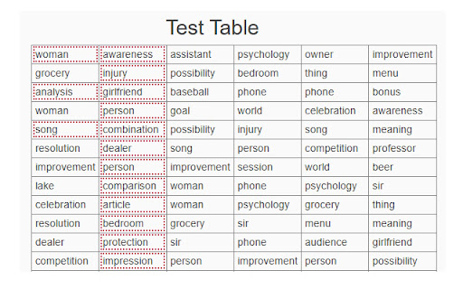 Reasonable Copy & Paste Tables screenshot 1