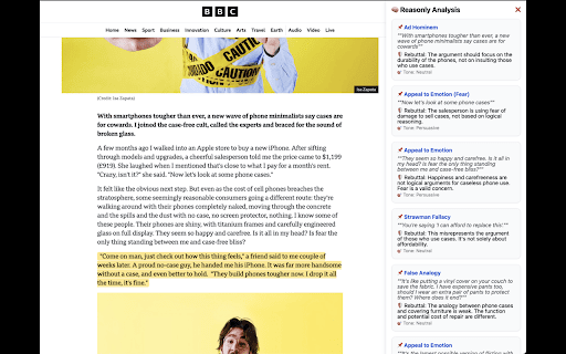 Reasonly screenshot 1