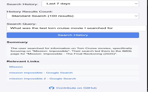 Recally screenshot 1