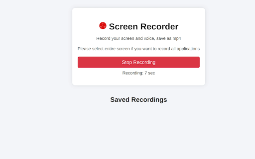 Recorder screenshot 1