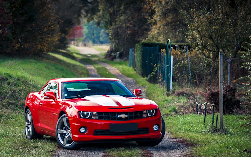 Red Camaro Chevy screenshot 1
