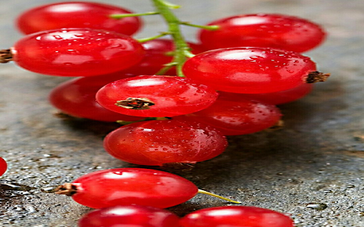 Red currant fruit wallpaper screenshot 1