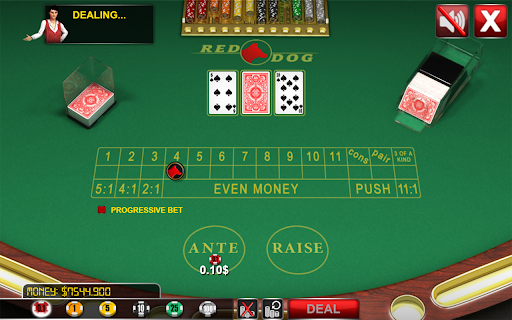 RED DOG CARD GAME screenshot 1