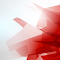 Red Geometric Shards logo