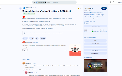 Reddit Ad & AI Detector screenshot 1