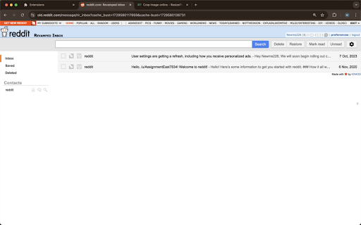 Reddit Inbox Remake screenshot 1