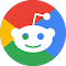 Reddit Search on Google logo