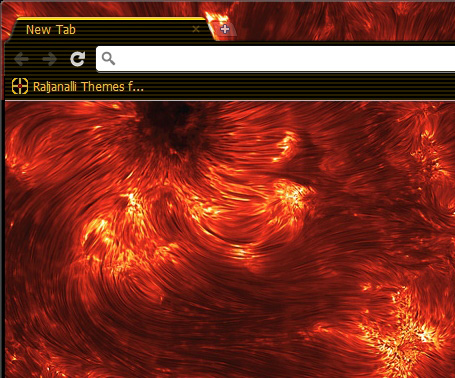 RedSunSpicules-1280 OpticAmber NSO1 Theme screenshot 1