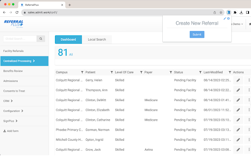 ReferralCreate screenshot 1