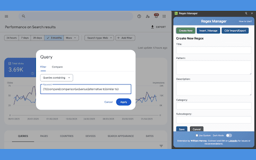 Regex Manager screenshot 1