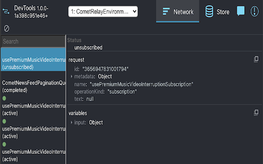 Relay Developer Tools screenshot 1