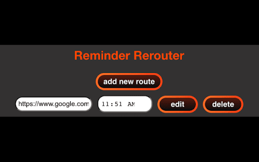 Reminder Redirector screenshot 1