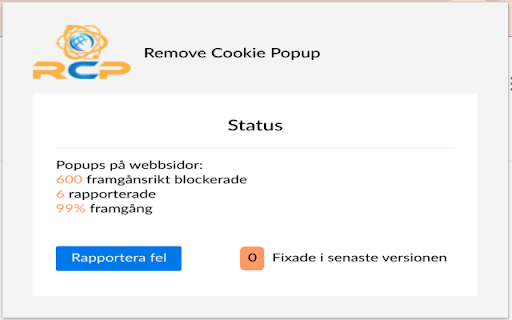 Remove Cookie Popups screenshot 1
