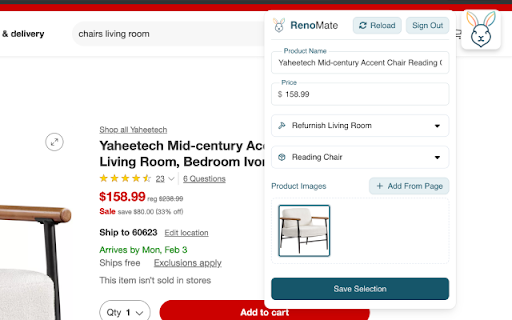 Renomate screenshot 1