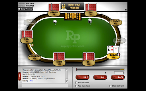 Replay Poker - Texas Holdem Poker screenshot 1