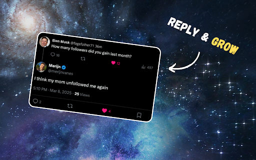 Reply Guy screenshot 1